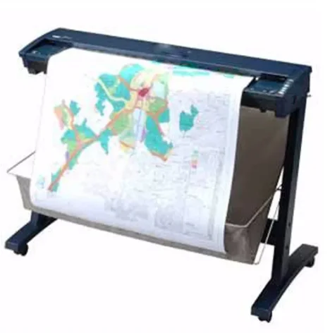 Blueprint printer for printing engineering drawings, maps, and posters. CSX530-09/CSX550-09 A0 scanner.