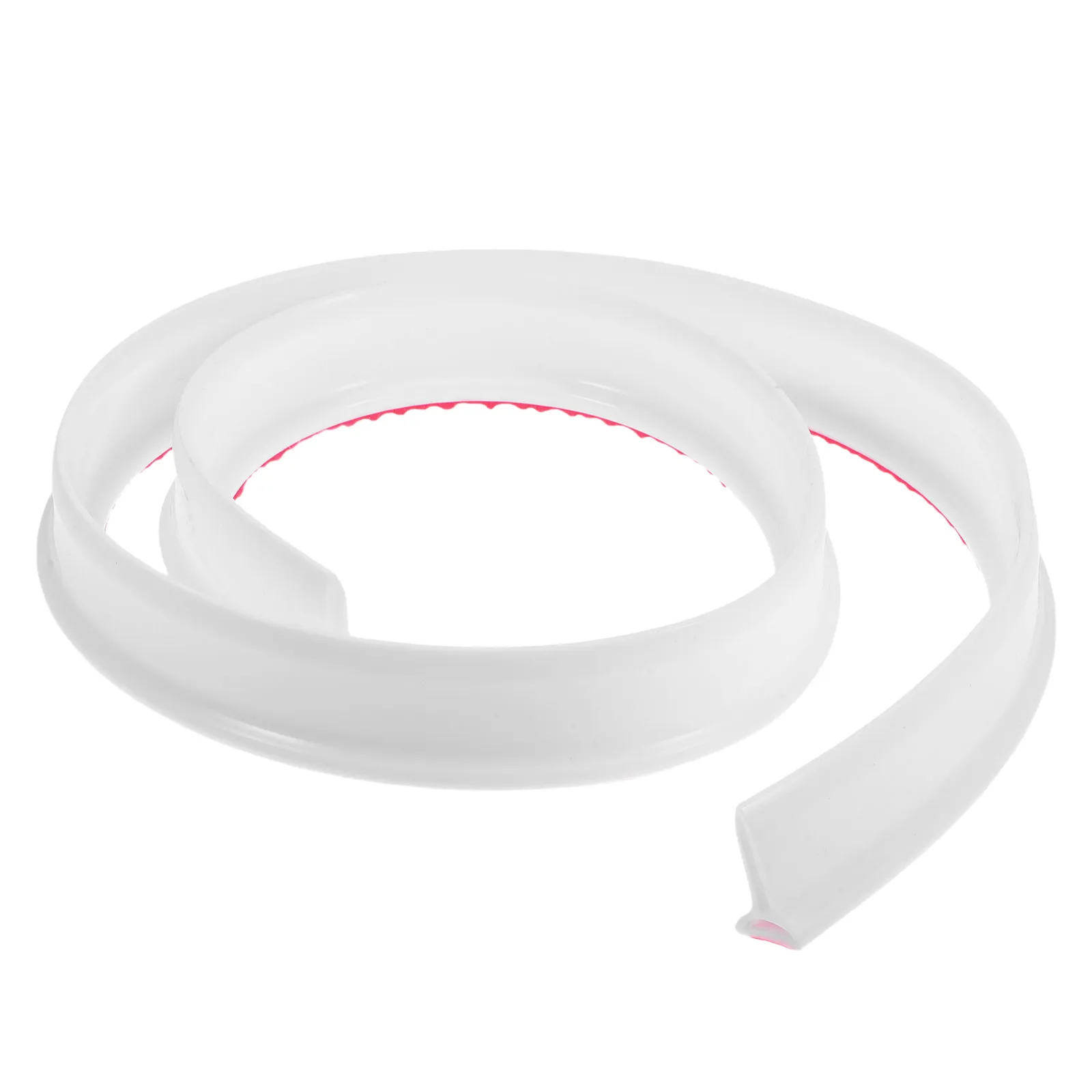 Silicone Water Retaining Strip Bendable Bathroom Waterproof Self-Adhesive Shower Room Water Blocking Strip Toilet Bath Tub view 5