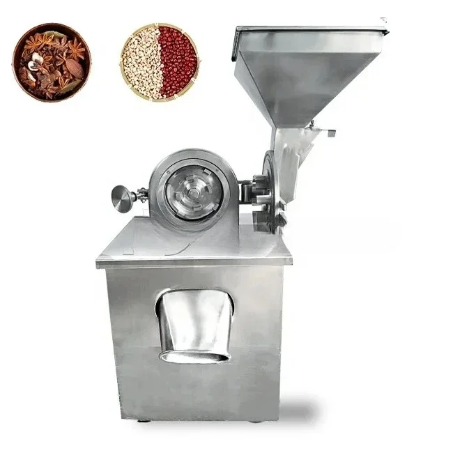 Full 304SS pulverizer/industrial flour mill/salt grinding machine with water cooling system