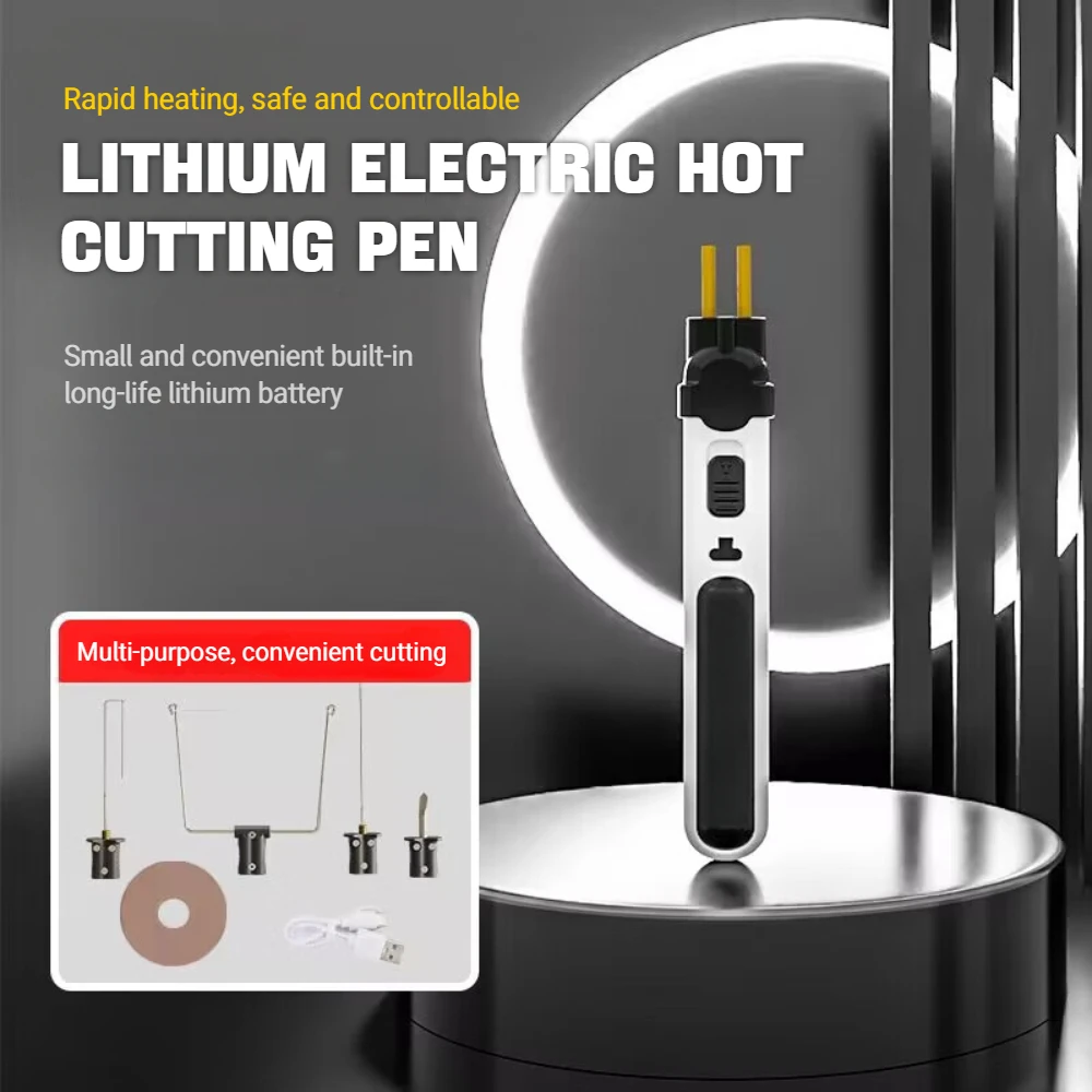 

Беспроводной терморезак для пенопласта, портативный, для резки пенополистирола и изготовления моделей, многофункциональный инструмент для гравировки/пайки