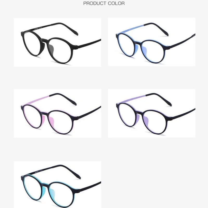 

Очки мужские фотохромные с круглой оправой из чистого титана