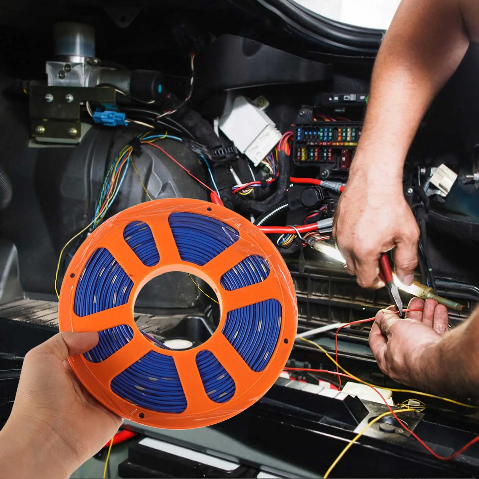 

40 Meter Automotive Wire Harness Car Electrical Wiring Truck Cable Heavy Duty Electrical Wire Vehicle Modification Fire