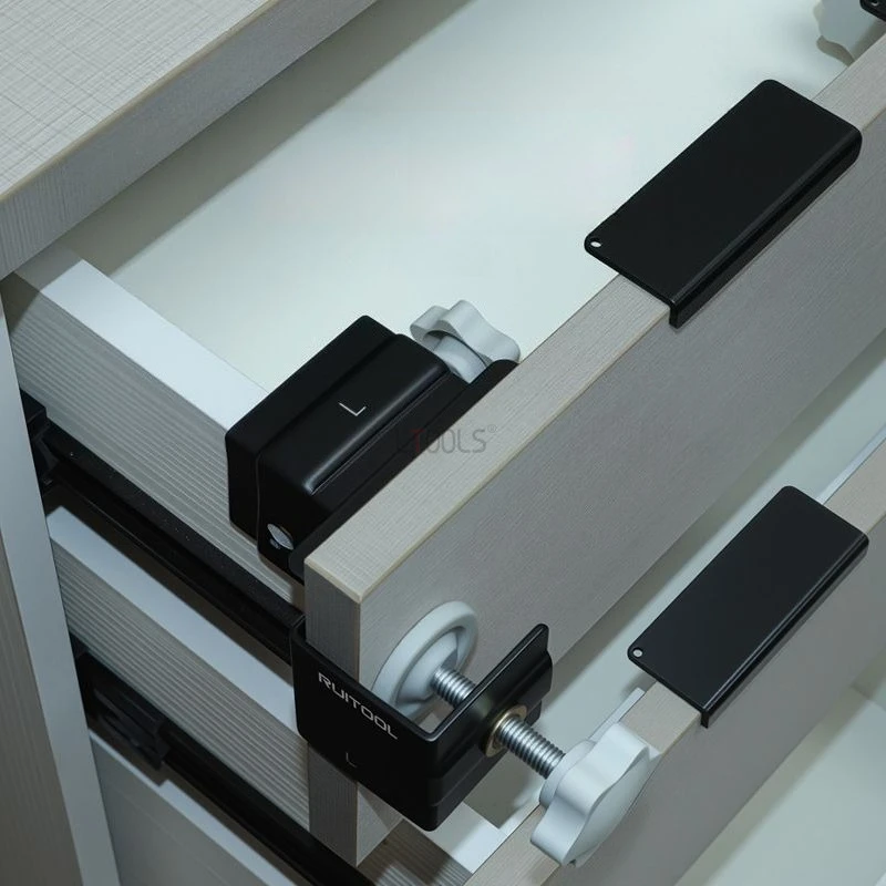 clip-de-fixation-pour-tiroir-de-menuiserie-processus-d'electrophorese-boucle-reglable-outil-d'installation-lateral-epais