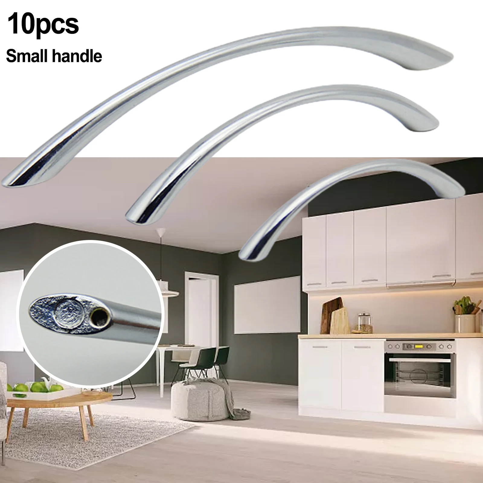 シャワーキャビンプルプルハンドルキャビネット10個キャビネットクローゼット湾曲ハンドルドア家具ハンドルドアハンドル