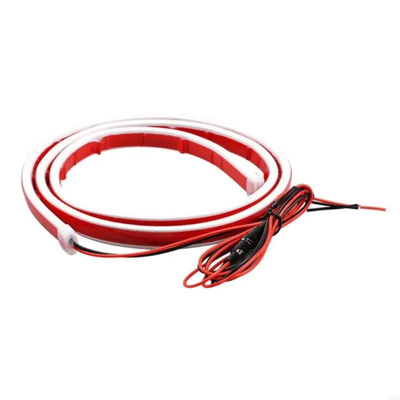M76E Motorhauben-Akzentbeleuchtung, 71 Zoll flexible dynamische LED-Lampe für 12-V-Fahrzeuge – Detail 4