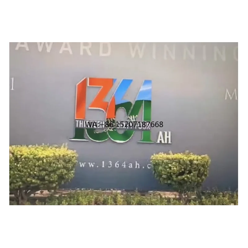 

Creative Letter Character LED Display Customized for Brand Name Advertising Retail Supermarket Shopping Mall Office