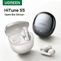 UGREEN HiTune S5 TWS Auriculares inalámbricos con clip de oreja abierta Auriculares deportivos Bluetooth Auriculares con micrófono con ganchos para la oreja y gancho para la oreja