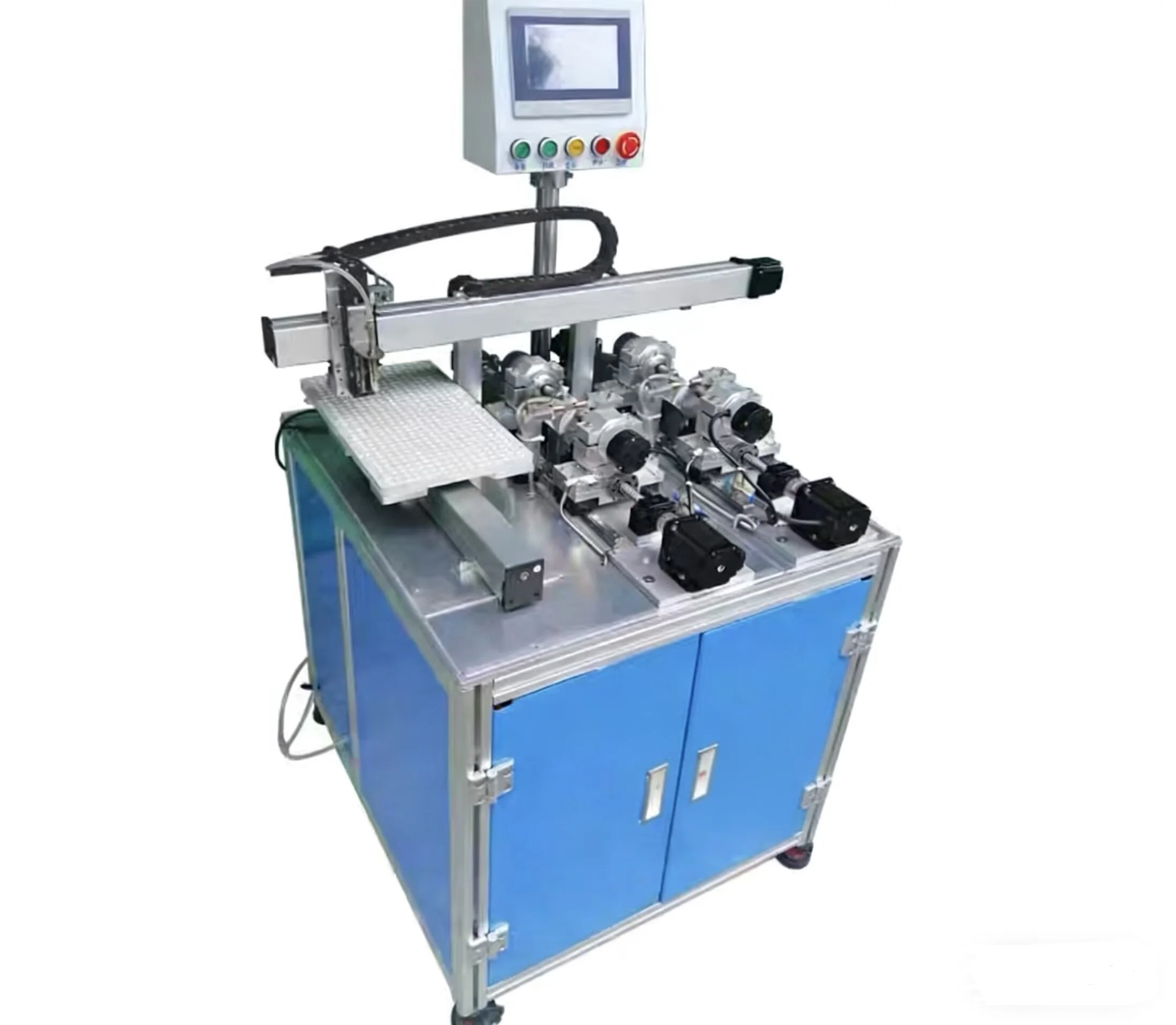 Automatic High-Accuracy CNC Drilling Machine Motor Bearing for Stone Glass Gemstone Beads (32mm Max Drilling Diameter)