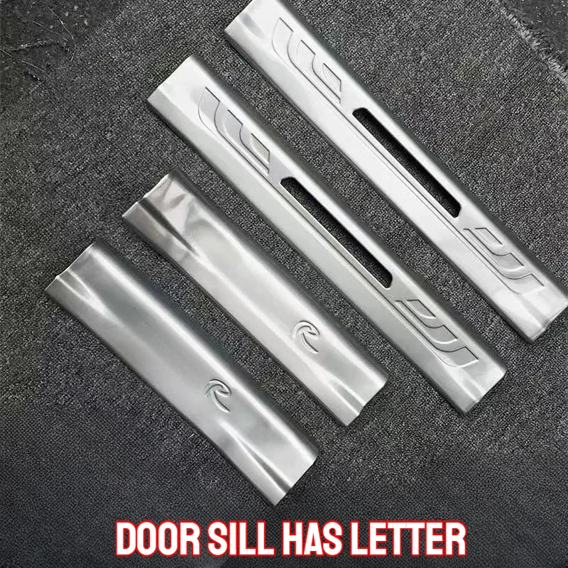 Stainless Steel Inside Door Sill Scuff Plate For Kia Sorento 2009-2012 2013-2014