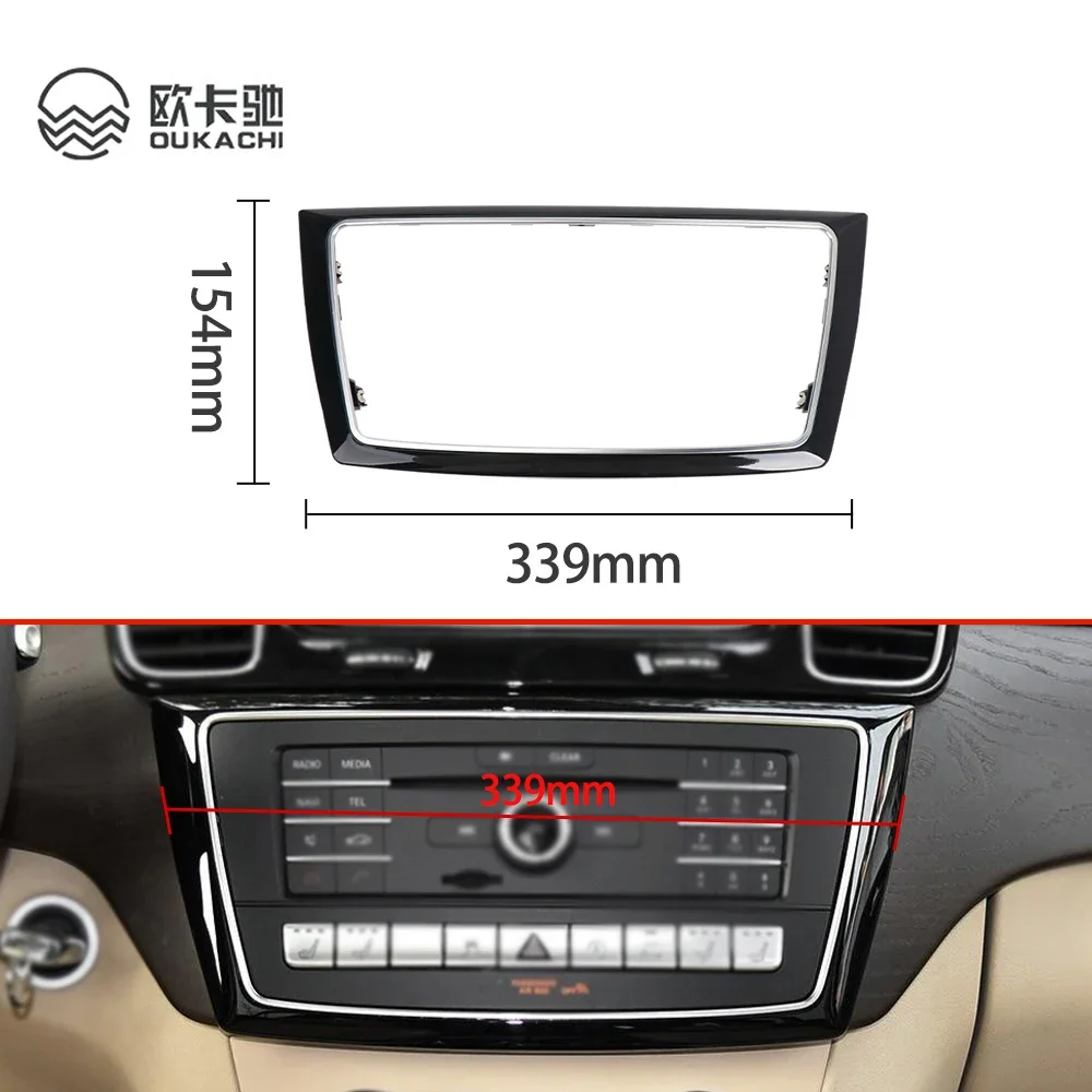 

For Mercedes Benz W166 W292 Center Console Air Conditioning CD Panel Cover Trim Car Interior Audio/COMAND Accessories 1666802317