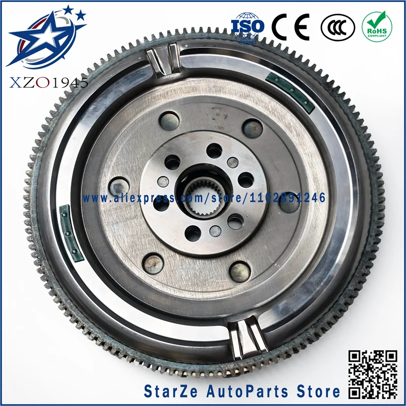 

VT2 VT3 Original LUK New Transmission Flywheel 8 Hole 58 Teeth 1066001240 4150763080 4150595080 For Geely Lifan