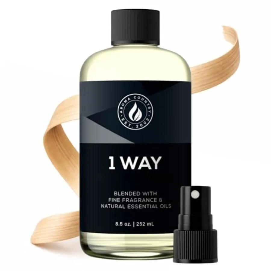 

1 Way Diffuser Oil - Luxury Hotel Santal Fragrance Oil for Diffuser Refill, Sandalwood Home Aroma Diffusers and Room Spray - My