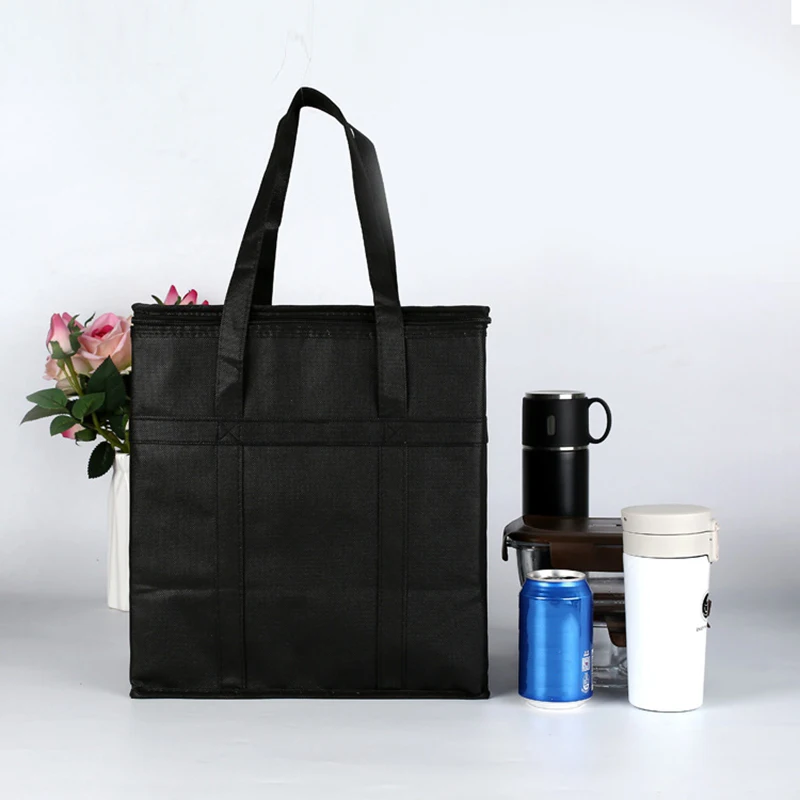 Portable Lunch Cooler Bag Folding Insulation Picnic Ice Pack Food Thermal Bag Drink Carrier Insulated Bag Delivery Bag Top-Rated