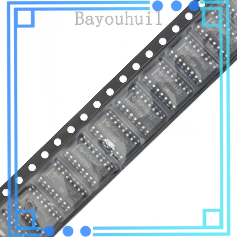 

10PCS Original uthentic CD4051BM96 SOIC-16 CMOS Single 8-channel Analog Multiplexer Chip