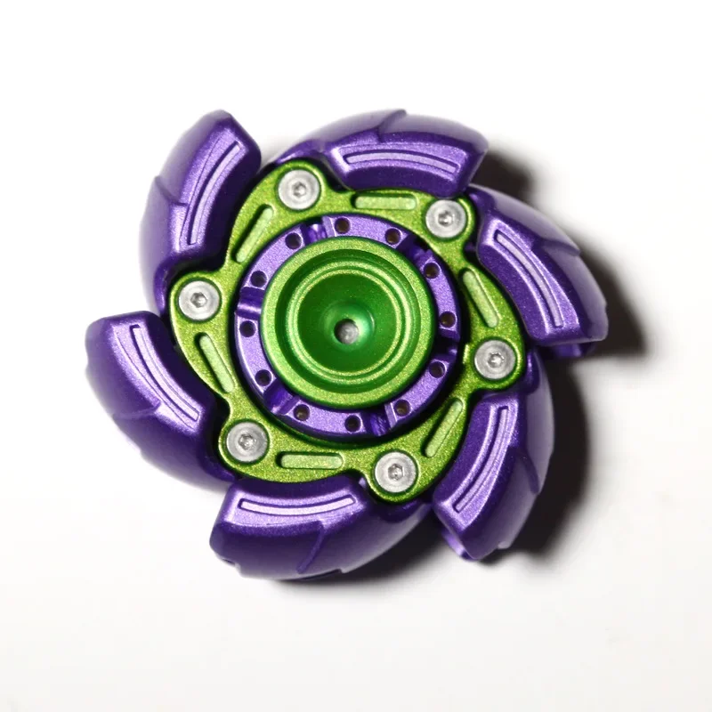 Armadura aberta fidget spinner gobigger anti ansiedade edc metal aliviar o estresse brinquedo mão girando ponta superior para crianças adultos