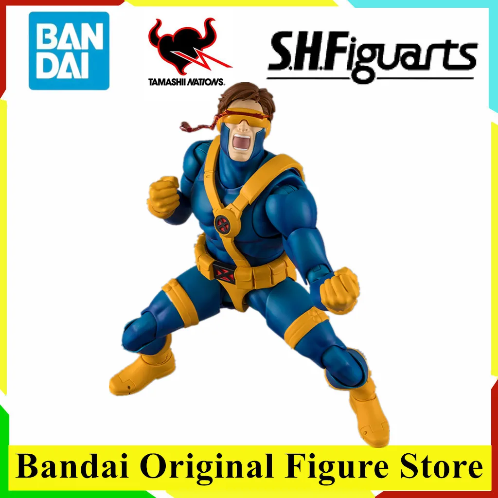 الأصلي بانداي S.H.Figuarts X-Men العملاق GAMERVERSE ألعاب شخصيات الحركة البلاستيكية نموذج جمع أنيمي المشتركة تمثال دمية هدية