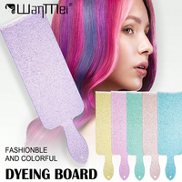 1pcs Hair Salon Coloring Board Barber Hairdresser Dying Board Balayage Starry Sky Colorful Highlighting Board Tools