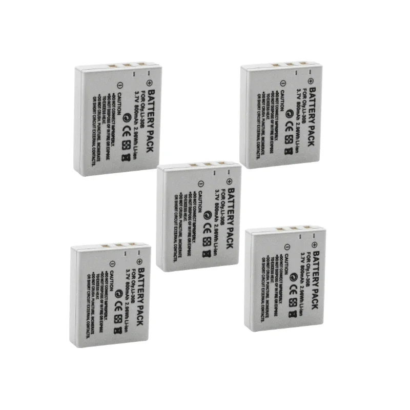 Nowa bateria Li-30B Li 30B 3.7V 800mAh do aparatów Olympus Stylus Verve Digital, Digital S, Μ-Mini Digital, Μ-Mini Digital S