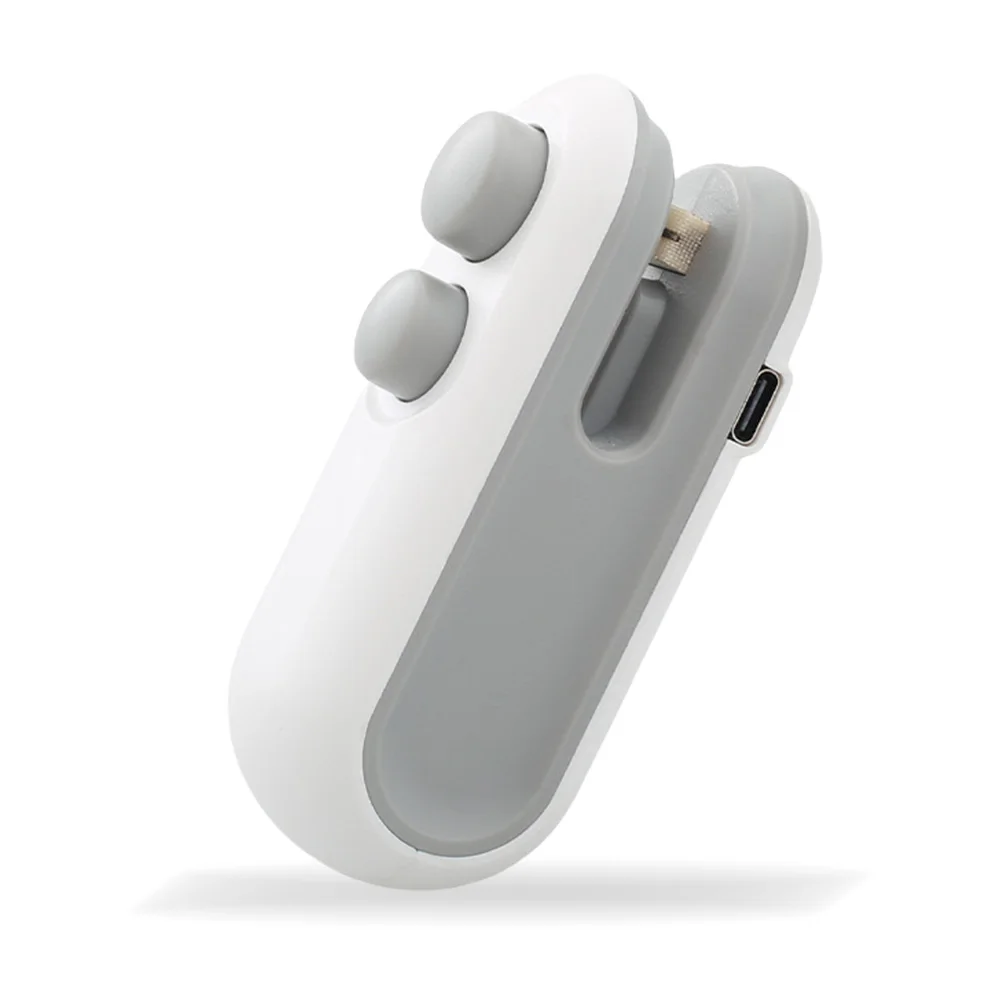 Machine à sceller portable multifonctionnelle 2 en 1 pour le stockage des aliments, les collations, la fraîcheur, les bancs de détermination des sacs