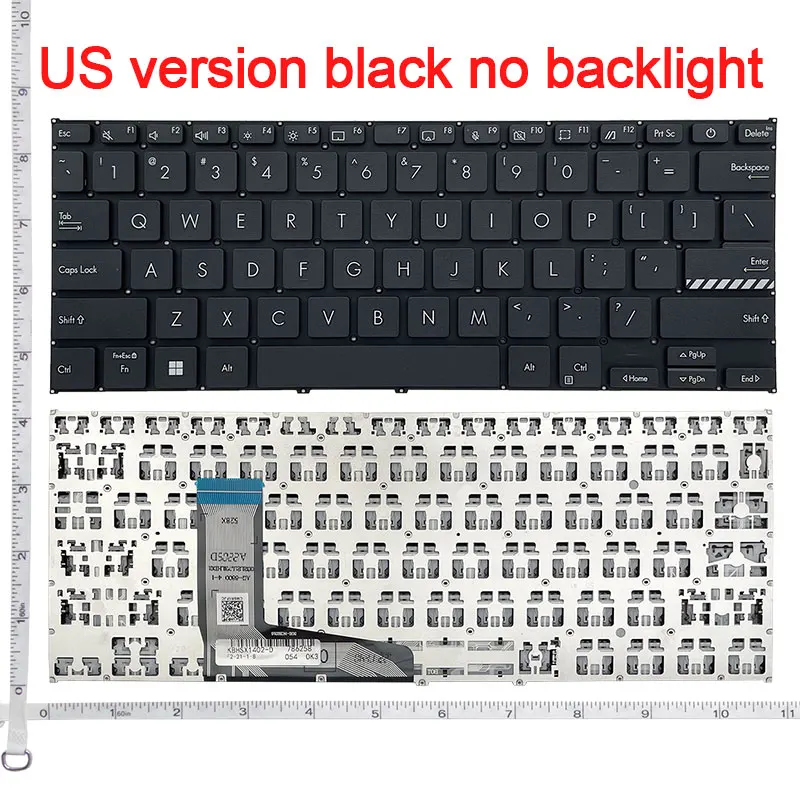 Imagem -02 - Teclado Portátil para Asus Vivobook 14 14pro X1402 X1402z za X1403 X1403z za M1402 D1402 F1402 M1403 X1403z Adol14z X1403v va