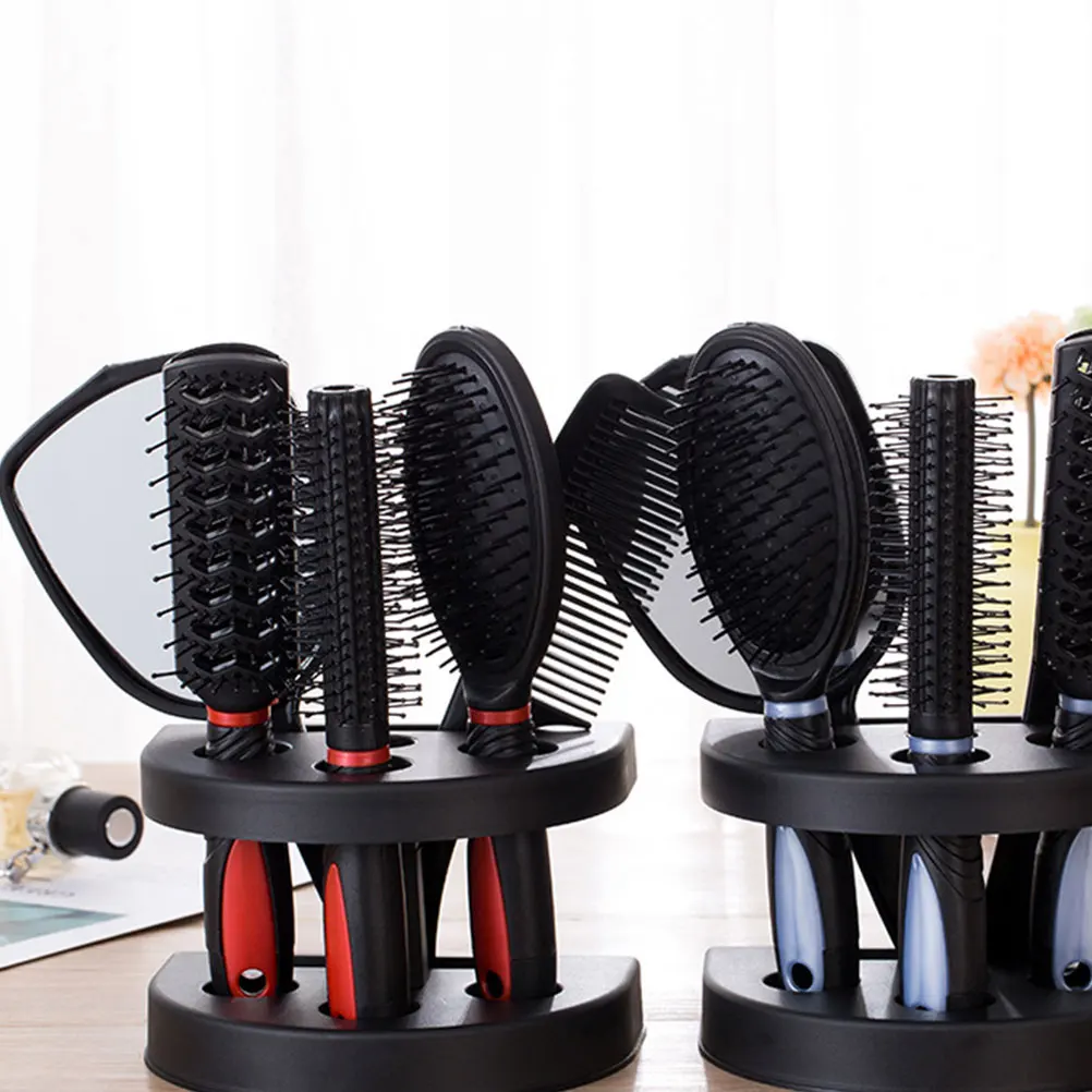 

5 Pcs Hair Comb Set Styling Girls Brush Tool Hairbrushes and Combs for Women Mirror