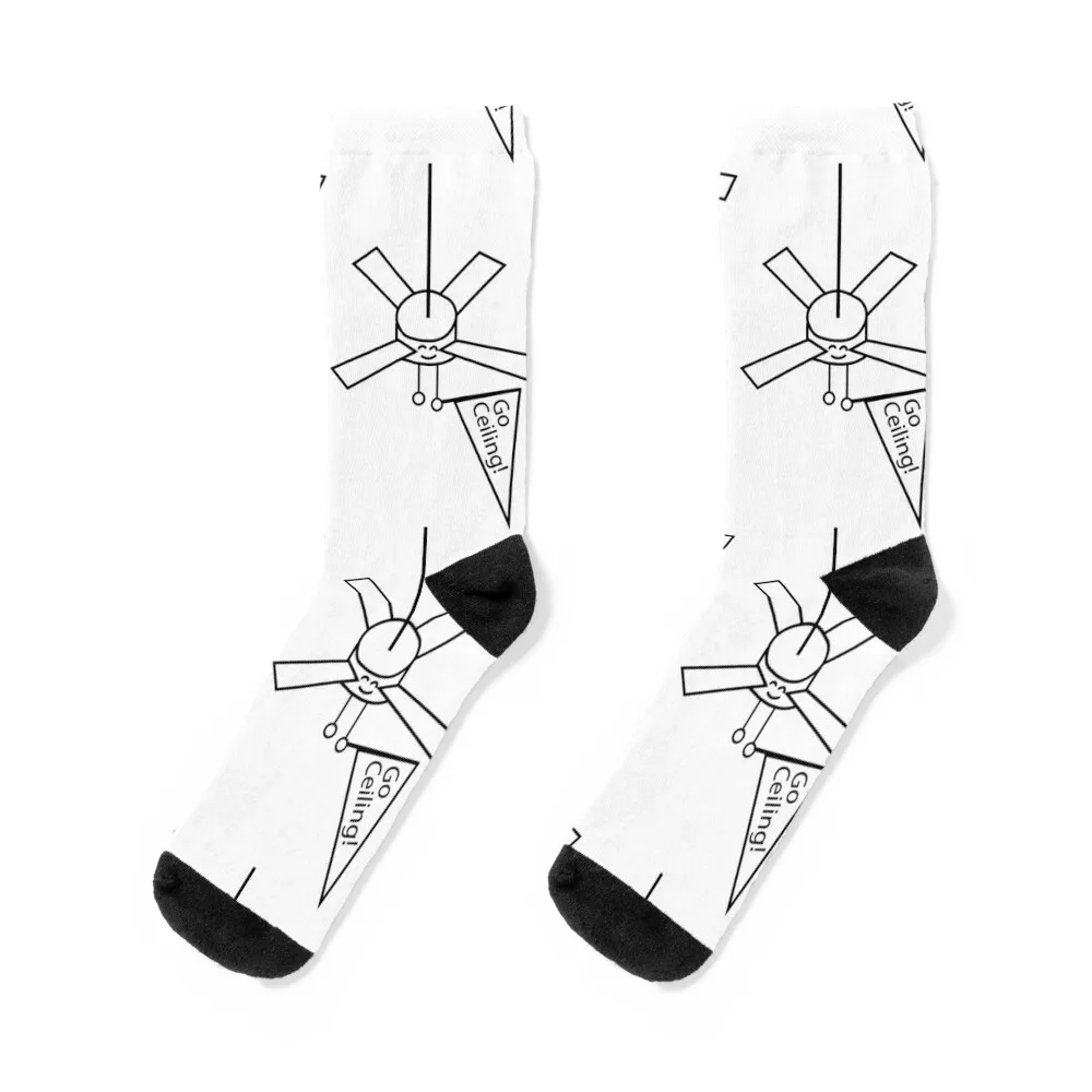 Ceiling Fan Socks Christmas golf Rugby Men's Mens Socks Women's