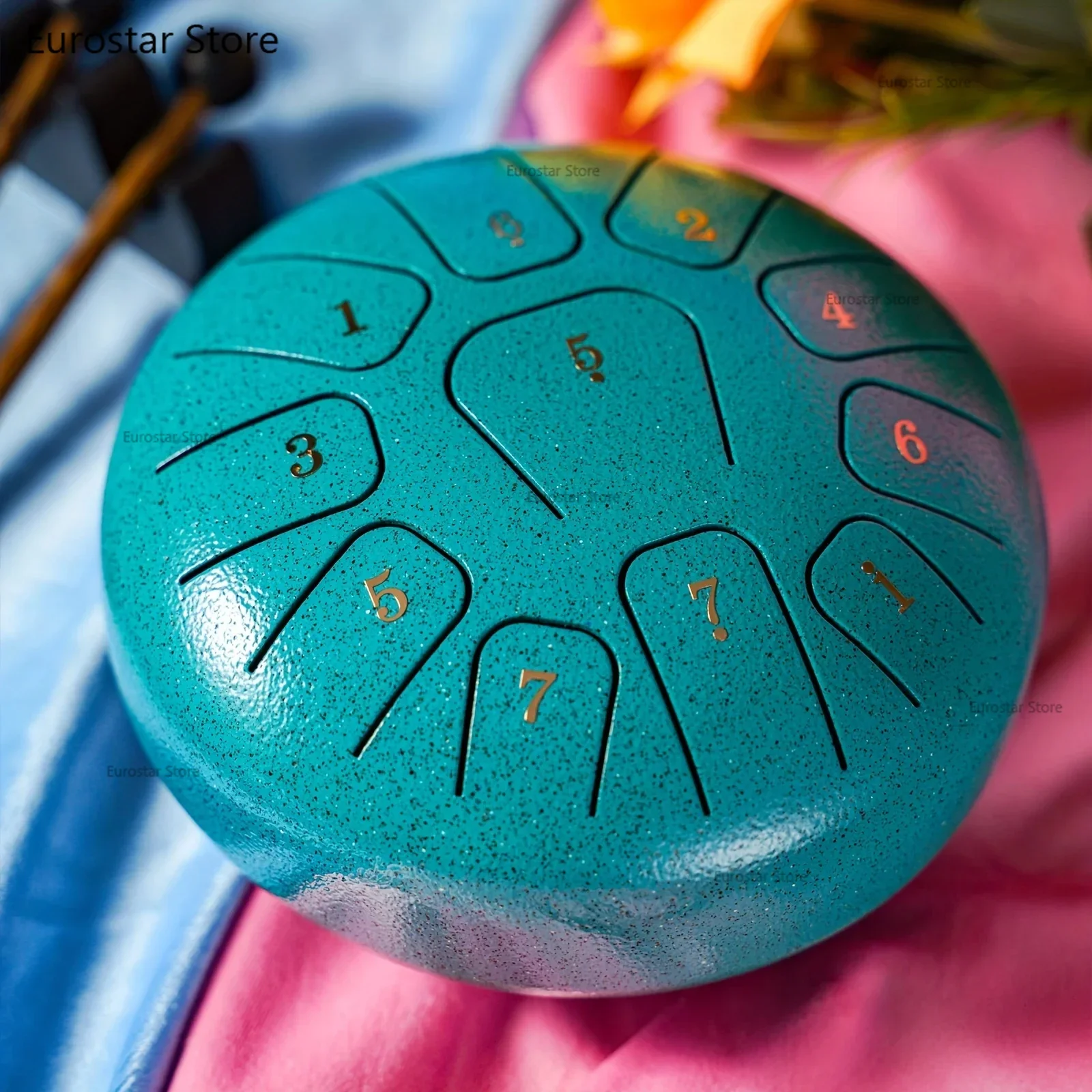 مجموعة هدايا أسطوانة اللسان الفولاذية مقاس 6 بوصات من ميواير |   أداة شفاء الصوت مكونة من 11 ملاحظة مع مجموعة ضبط |   أداة اليوغا/التأمل/تخفيف القلق