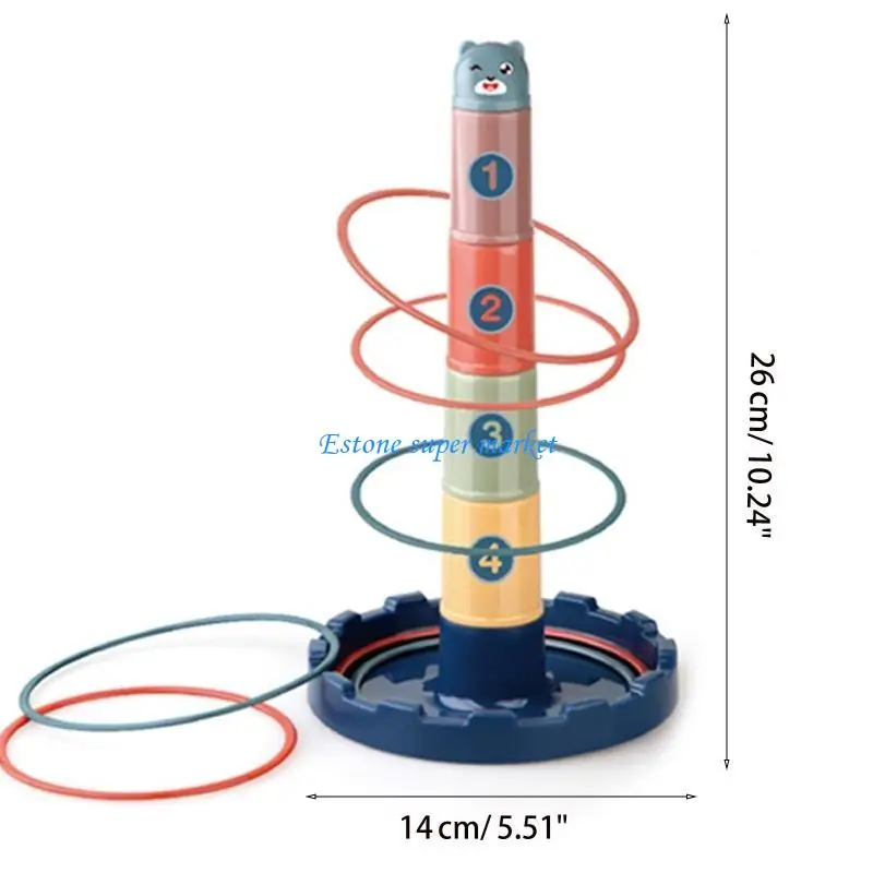 090b 5.51x10.24 "Circle Ferrule Lớp xếp chồng Game Thể thao Trò chơi ném
