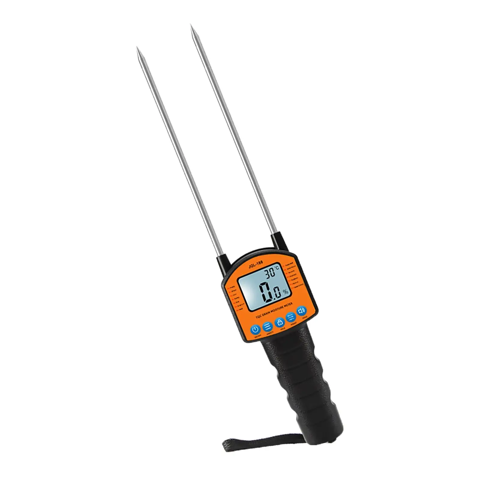 Digital Grain Moisture Meter Double Probe Humidity for Paddy