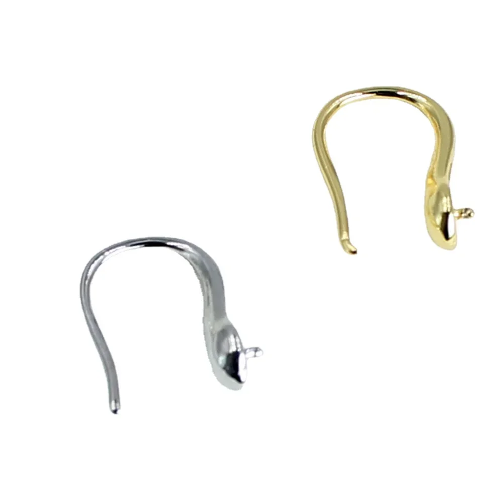 

10pcs Jewelry Making Findings Accessories Findings Gold Plated Lever Back Stud Craft Hook for Earrings