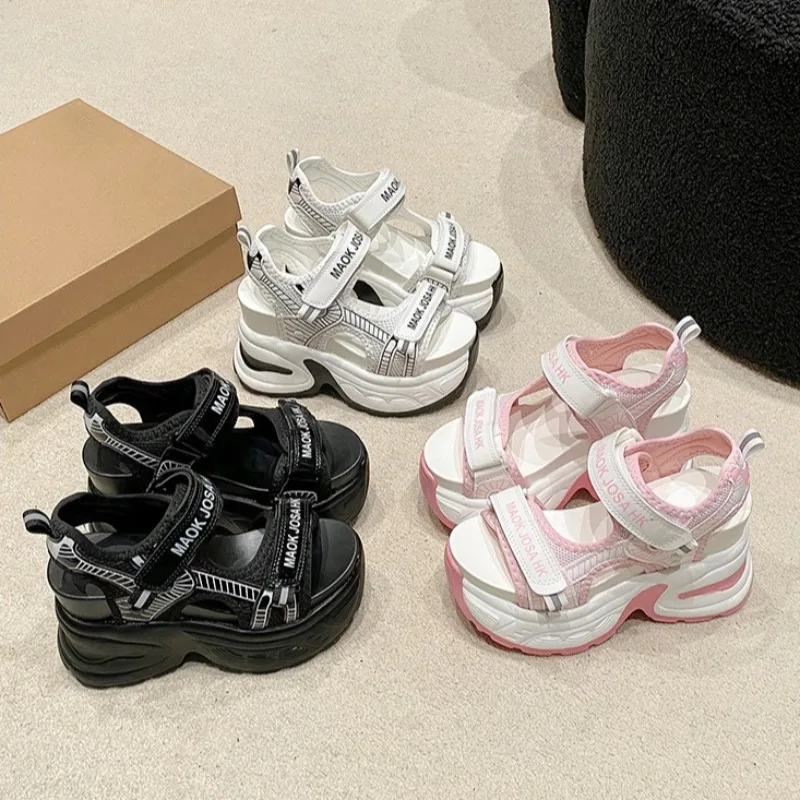 

Women's Chunky Platform Sandals,Breathable Comfortable Thick Sole Footwear,Casual Fashionable Summer Sandals zapatos de mujer