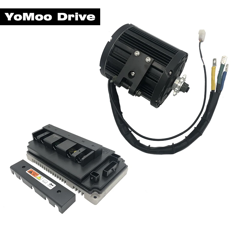 

QS138 4KW Peak 13KW 90H 72V 100kmh Mid Drive PMSM Motor with VOTOL EM-150 DC 160A Controller for Electric Motorcycle