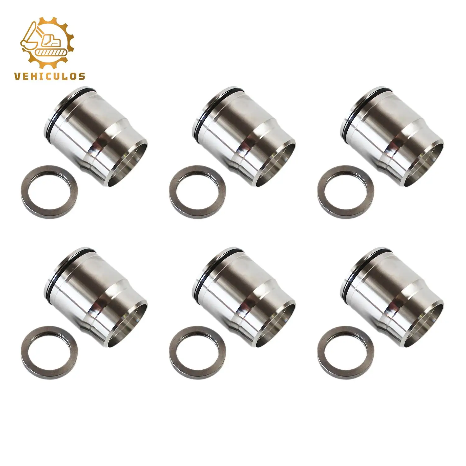 6pcs-3686961-injector-sleeve-cup-tube-kit-w-seals-for-cummins-isx-single-cam-diesel-engine-replacement-3686883-3687210-durable