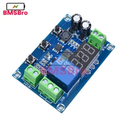 XH-M608 Battery Charge Discharge Module DC 6-40V Integrated Voltmeter Undervoltage Overvoltage Protection Timing Discharge Board