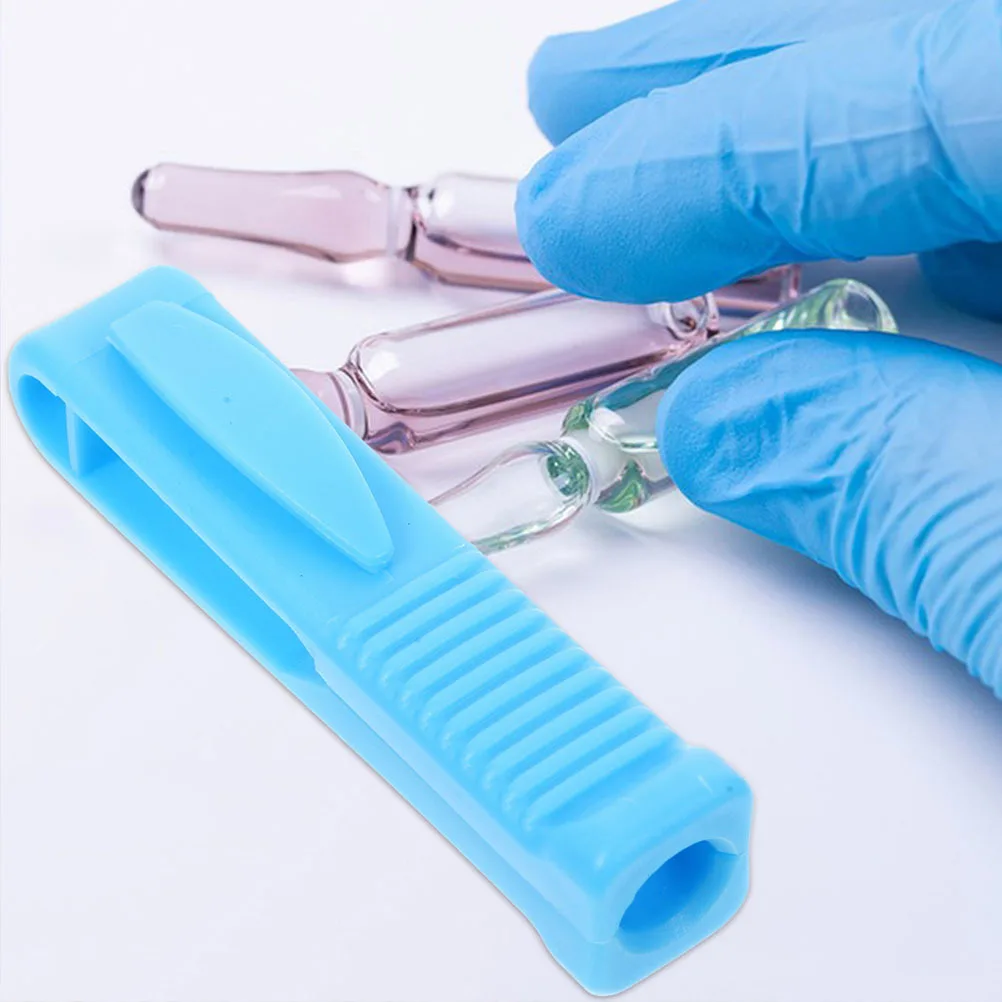 5Pcs Ampoule Openers Portable Glass Vial Breaker Tool ABS Durable Safe for Medical Procedures Glass Ampule Opener