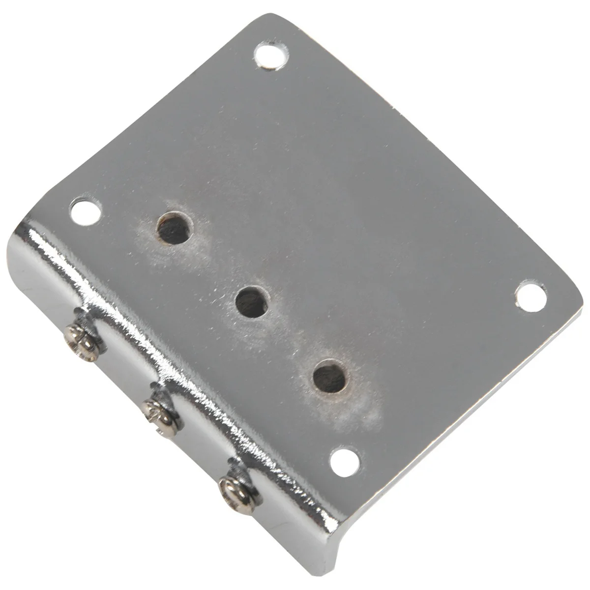 N18R 3X 3 String Guitar Ball String Bridge Bridge Pull String Hard Tail Guitar Bridge Tail 3 String Guitar Replacement Silver