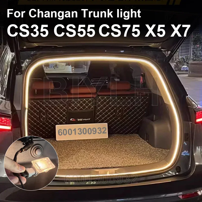 

Trunk Light For Changan CS35 CS55 CS75 X5 X7 Plus Customized LED Interior Atmosphere Light Tail Box Welcome Lamp Car Accessories