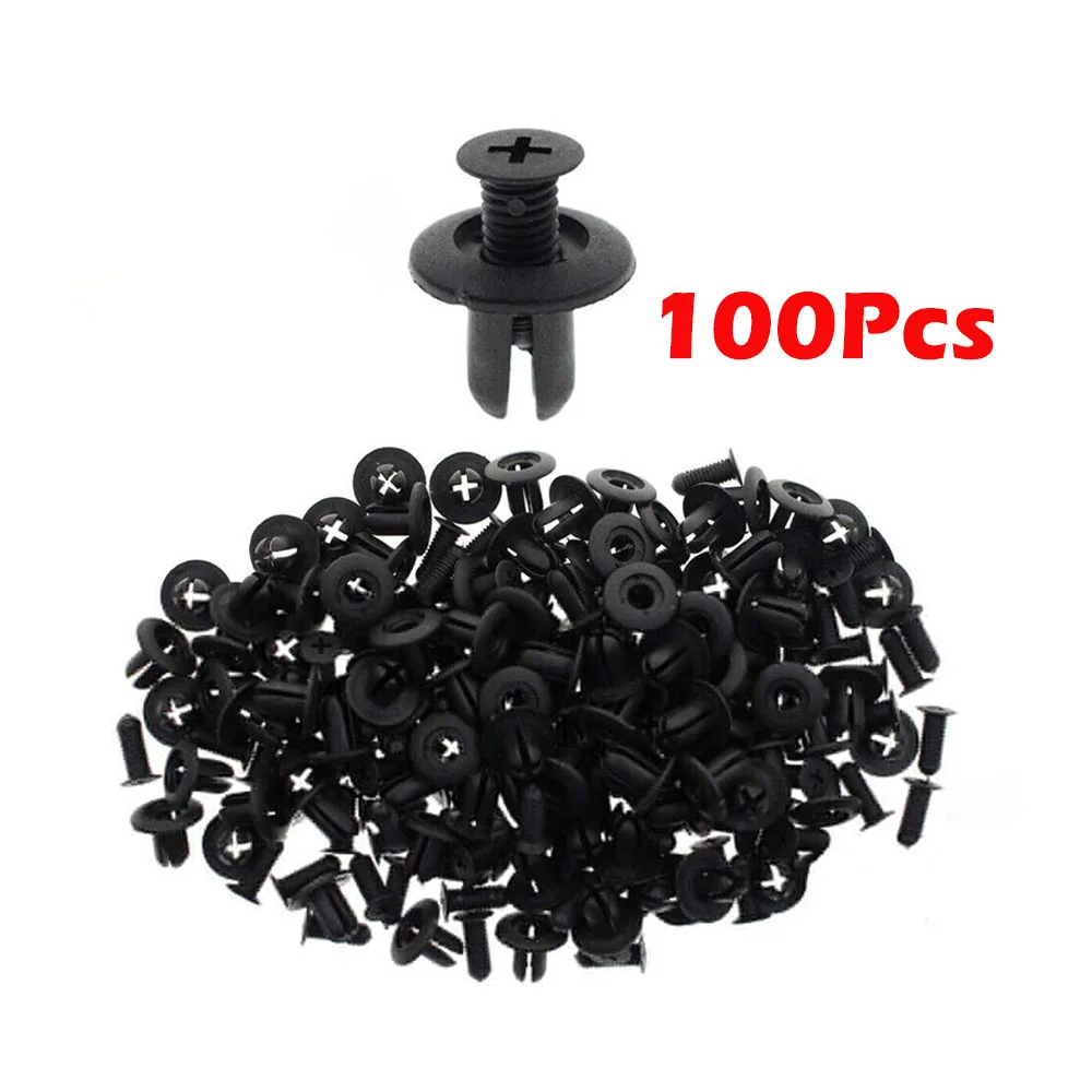 100PCS Bumper Retainer Fender Fastener Clips for Santa Fe Genesis Kia Amanti Rio Sedona Niro Spectra 0G032-50037 0G03250037