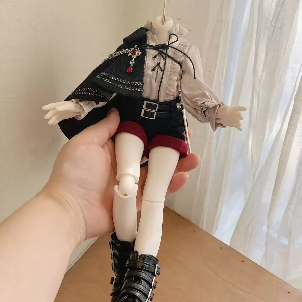 새로운 1/6 인형 옷 세트 30cm BJD 인형 드레스 세트 교체용 소녀 장난감 드레스업 놀이 집 선물 인형 액세서리, 인형 미포함