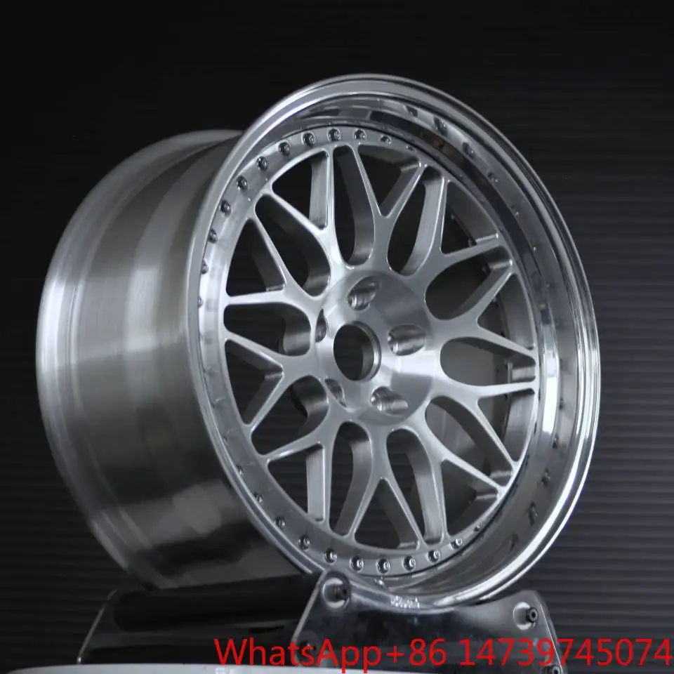 HOP Polished Forged Wheels 20 21 22 Inch 5x120 Luxury Passenger Car Rims for  M5 M3 M4 F10 F90 G30 G80 G82 Performance