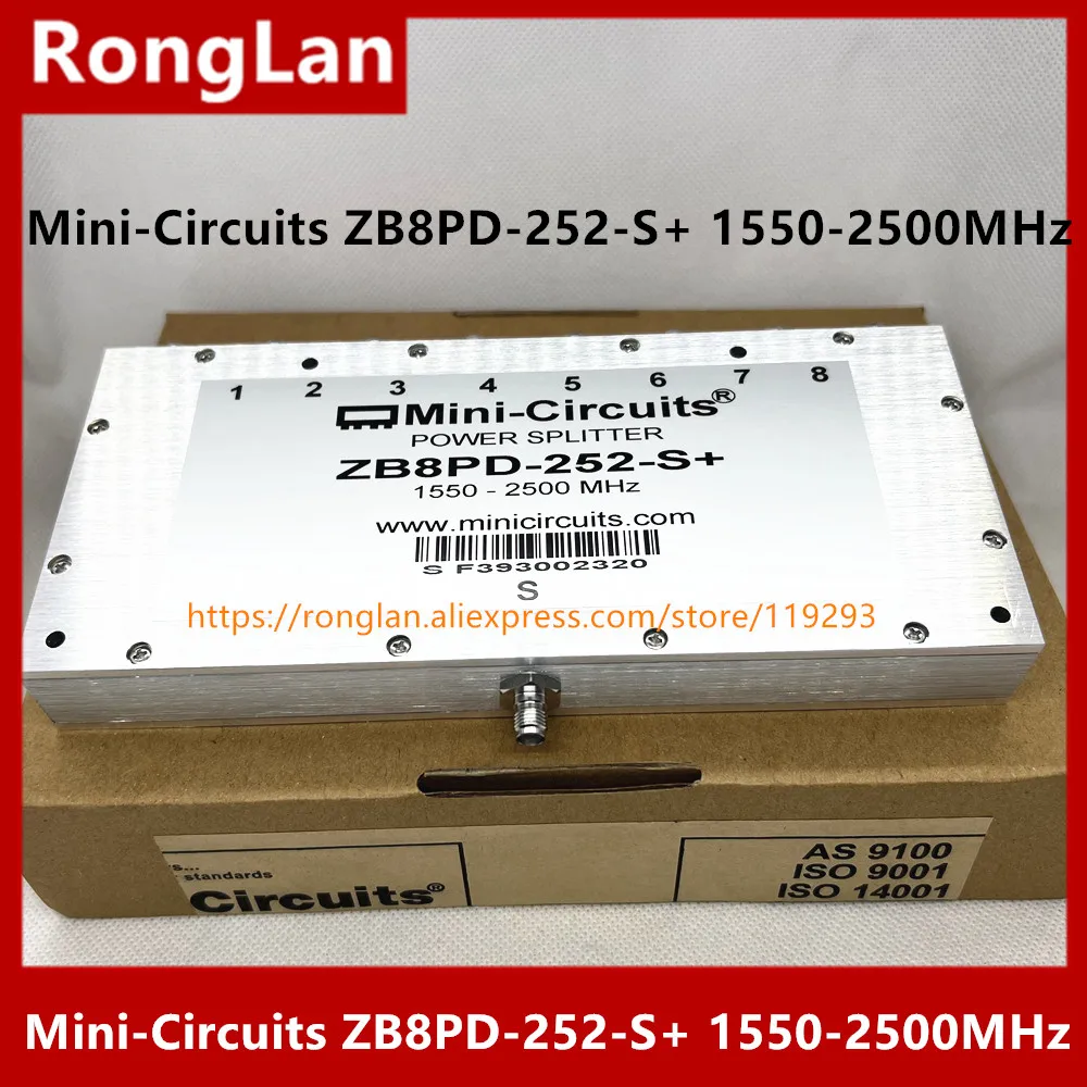 mini circuitos do lan zb8pd252 s mais 1550 2500mhz oito divisor do poder do sma 01