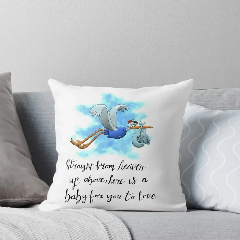 Dumbo’s Stork Throw Pillow Decorative Pillow Covers For Sofa christmas cushions covers Sofa Pillow Cover Cases