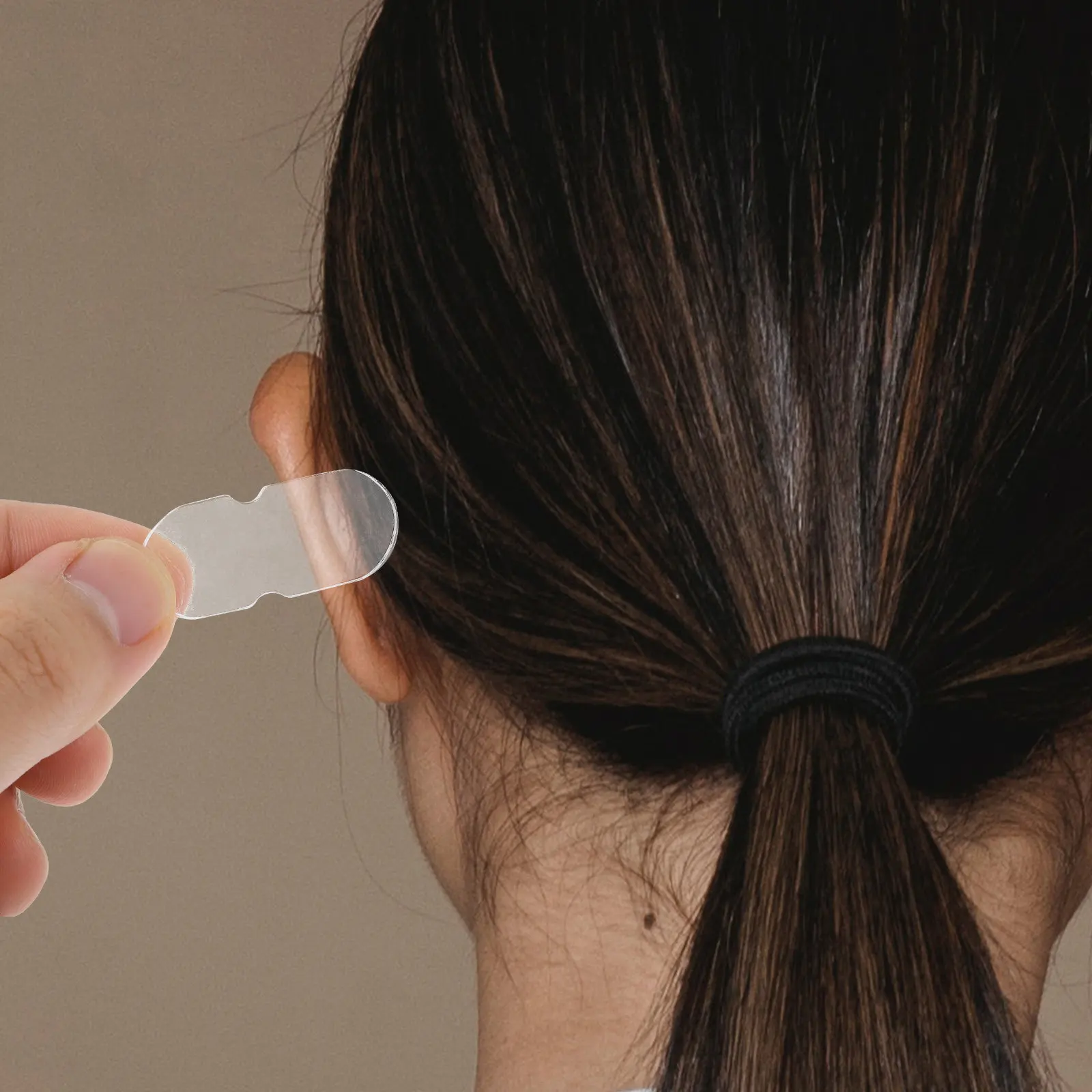

60Pcs Ear Sticker Vertical Silicone Tape Invisible Correction Patch Ear Support for Daily Use Correction Sticker for Ears