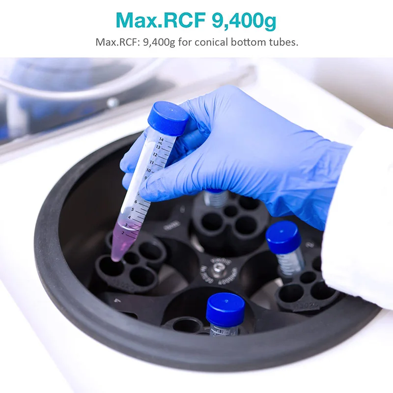 15ml Transparent Screw Cap Centrifuge Tubes with Scale Free-standing Centrifuge Tube Laboratory Vial Container
