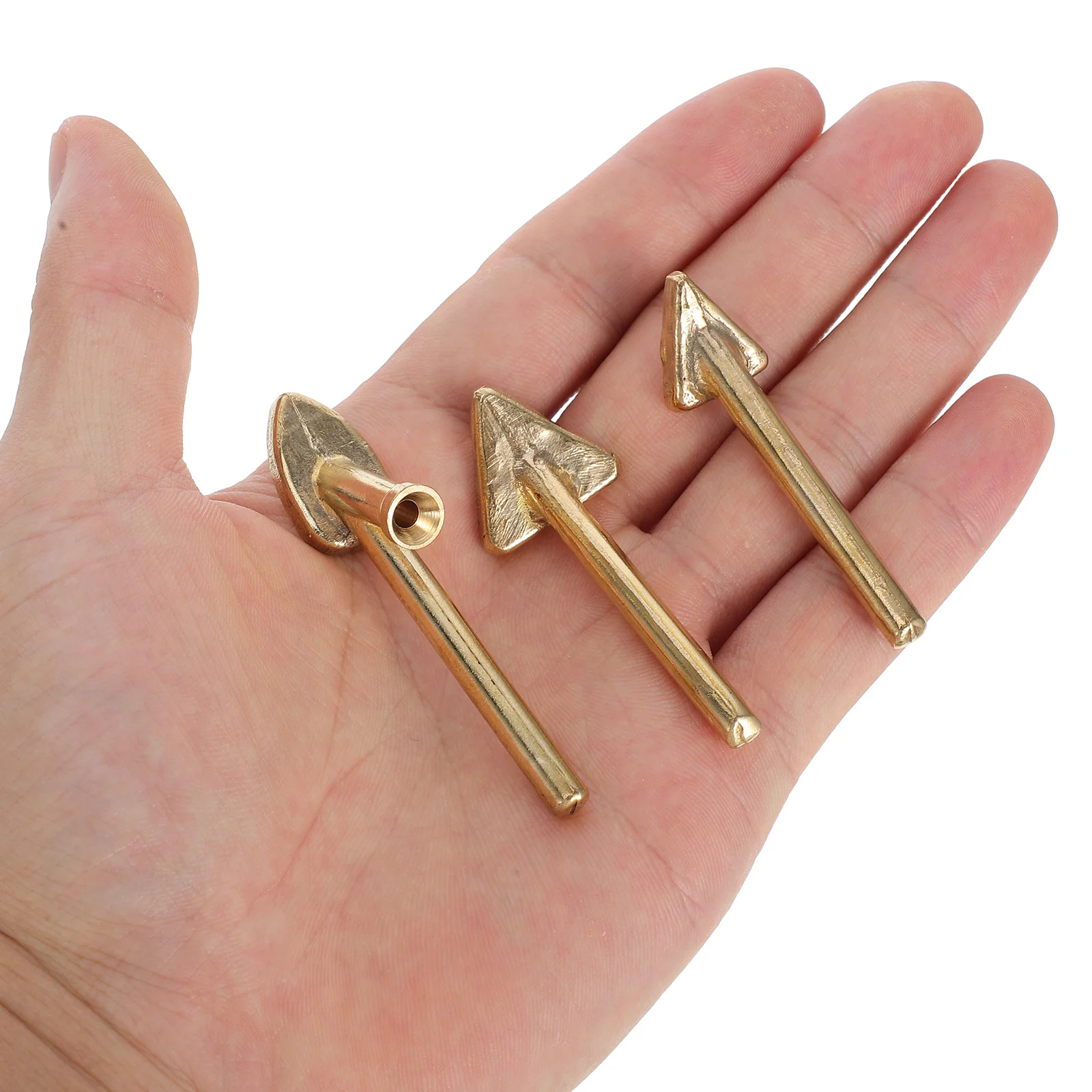 

3Pcs Triangular Copper Soldering Iron Tips Plastic Welding Replacement Repair Tool for Bumper Repair Soldering Kit