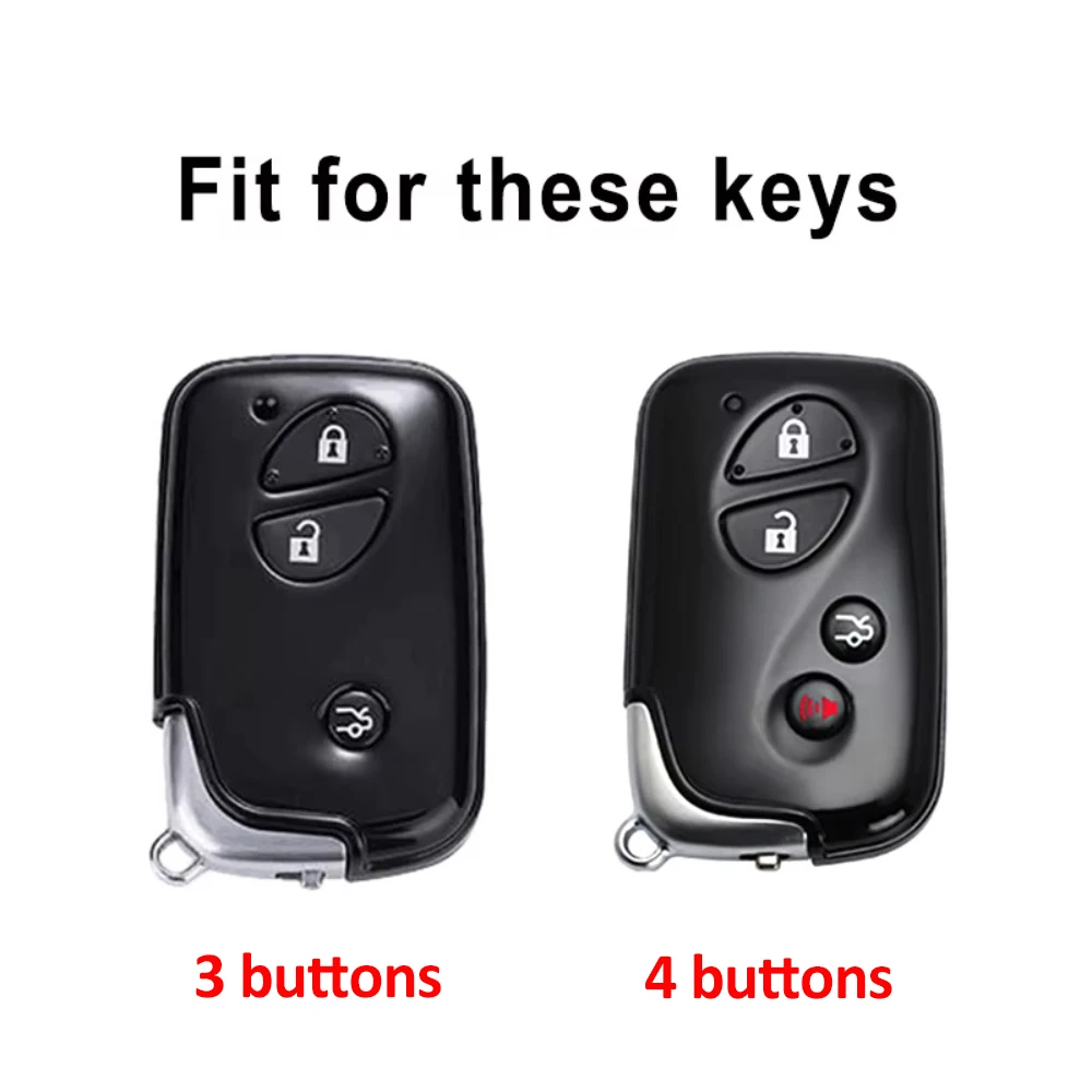 TPU for Lexus LX570 IS350 GS430 GS300 GS450h GX460 RX350 ES350 IS250 GX460 Auto Car Key Shell Fob Case Cover Keyless Protector