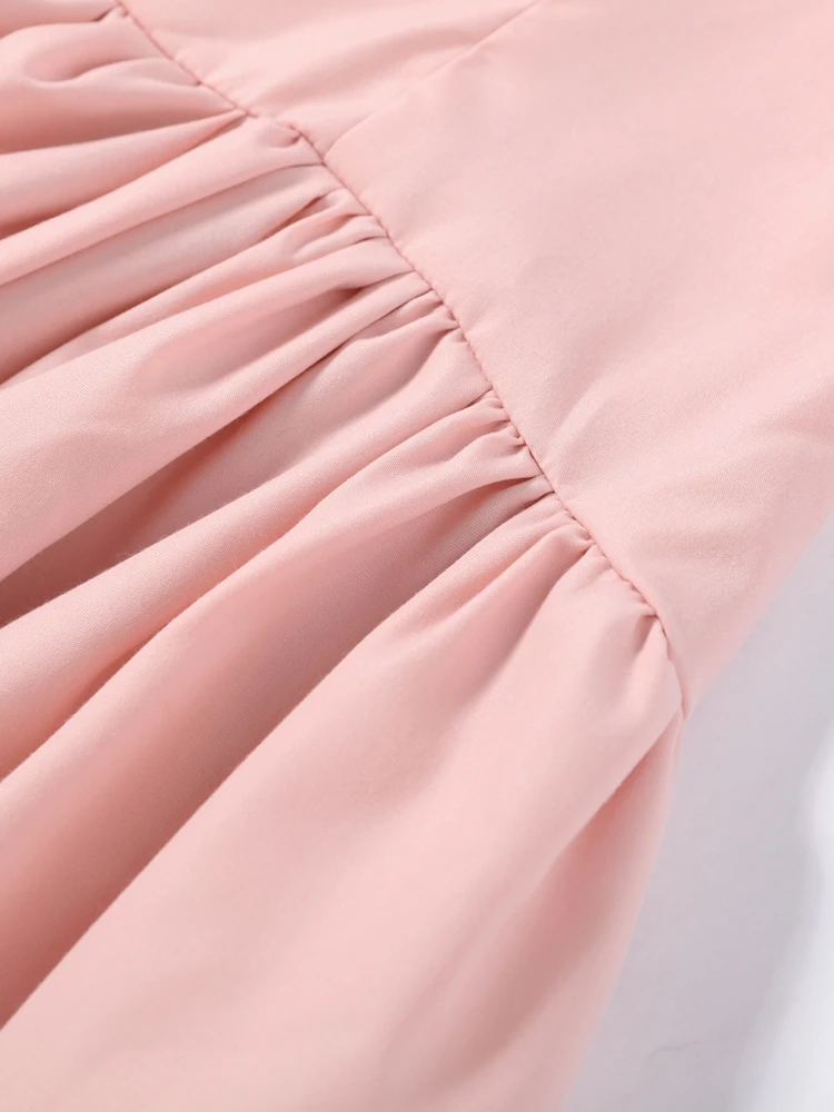 Schulterfreies, besticktes, tailliertes langes Kleid für Damen – Luxuriöses, weit ausgestelltes, schmales Party- und Abendkleid – Elegantes Damen-Vestido Longos – Detail 8