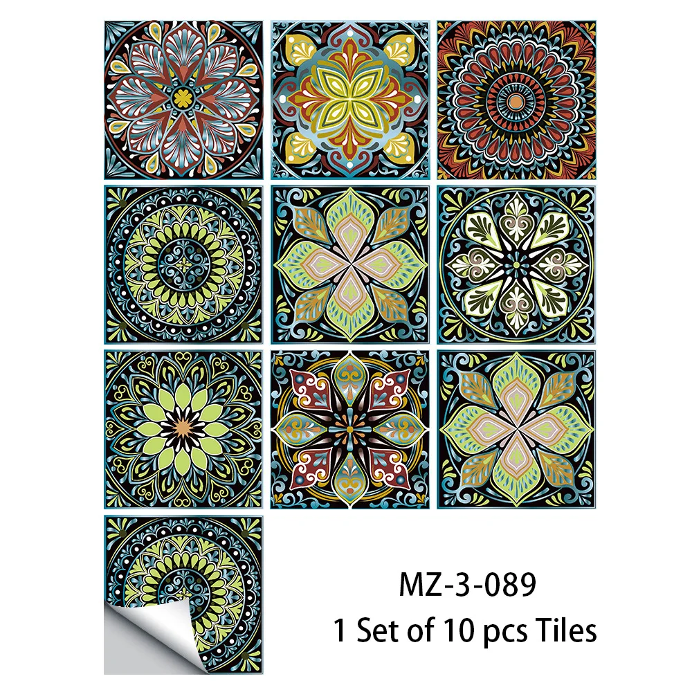 10PCs 30*30cm Wear-Proof Matte Tiles, Cabinet Door Protective Film Self-Adhesive for High-Contact Areas (125 chars)