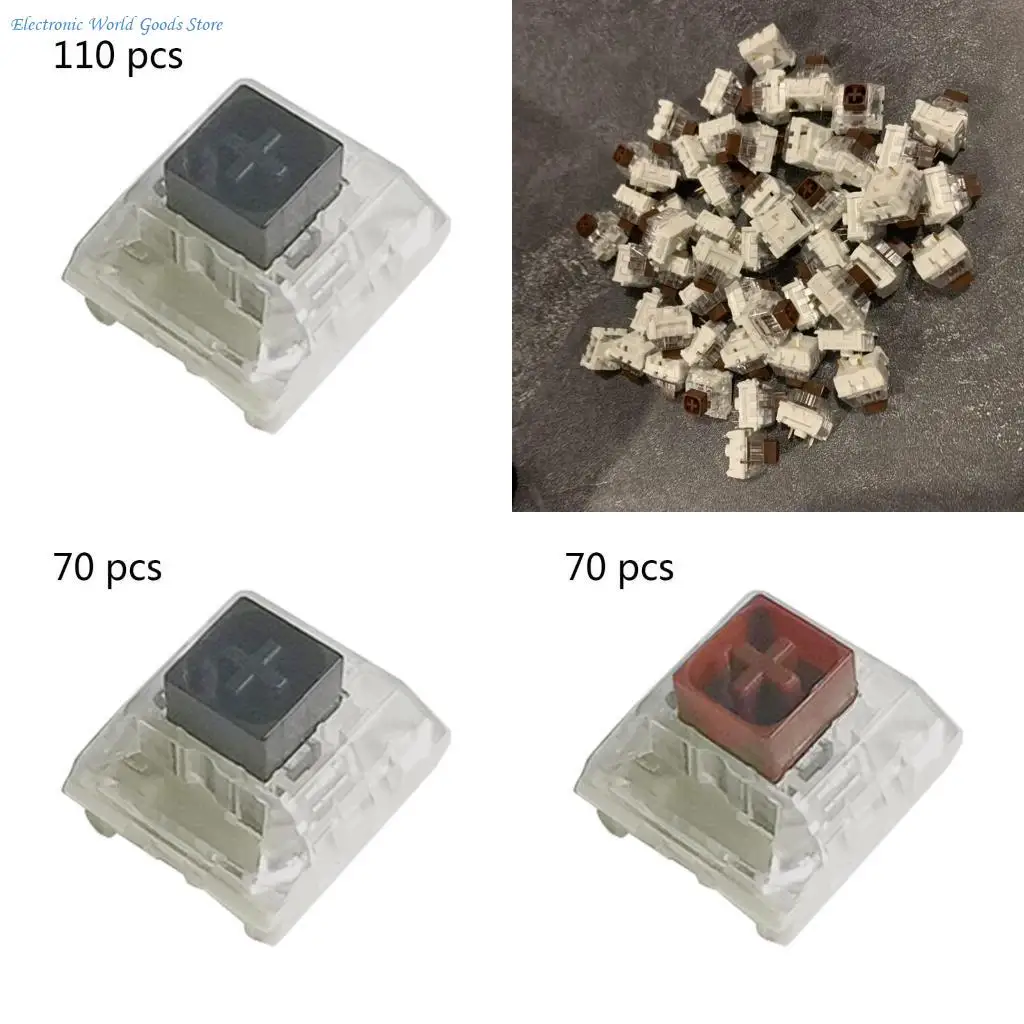 

A3PD For Cherry MX RGB 3Pin Mechanical for Key Switch Plate Mount Keyboard Sw