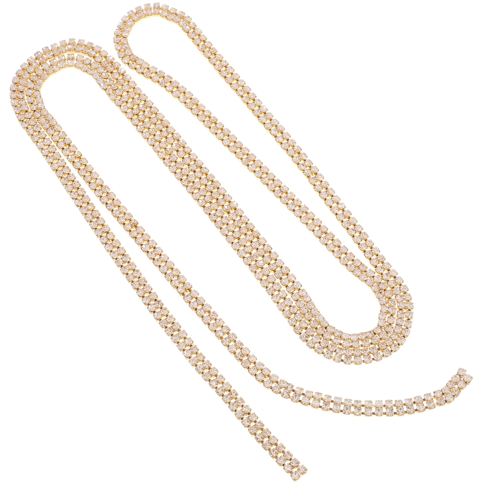 شلال حجر الراين مخلب سلسلة تقليم DIY بها بنفسك الملابس فستان الزفاف ديكور الحرفية ملحق سلسلة الزخرفية التشذيب